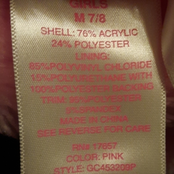 Girl Connection Reversible Pink Vest Jacket Medium - Picture 8 of 9